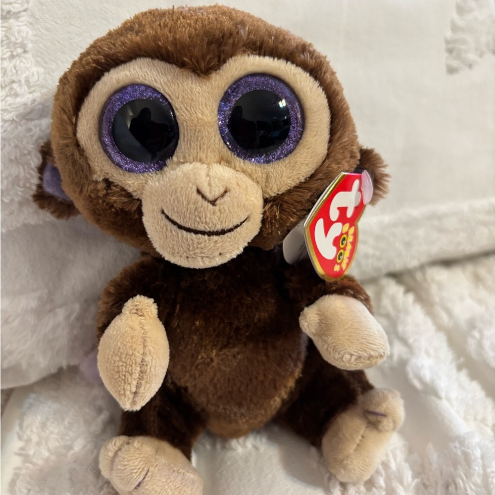 Ty Beanie Boo's Coconut Plush Monkey